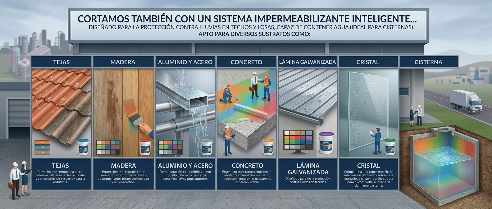 Sectores Industriales Atendidos por Minerales RAM - Infografía Completa